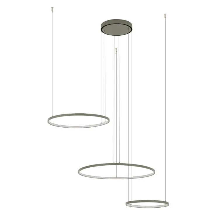 Подвесная люстра Nowodvorski Circolo Led M Silk Oliv E 11398 в Нижнем Новгороде
