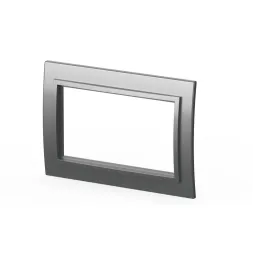 Рамка для двухместной розетки без заземления ELBI Zena 608-011000-908