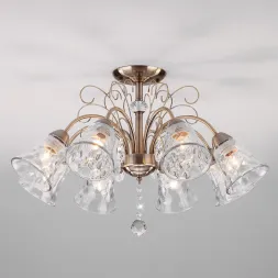 Потолочная люстра Eurosvet Norene 30157/8 античная бронза