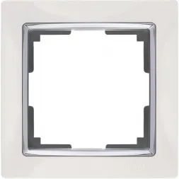 Рамка Snabb на 1 пост белая WL03-Frame-01-white 4690389046100