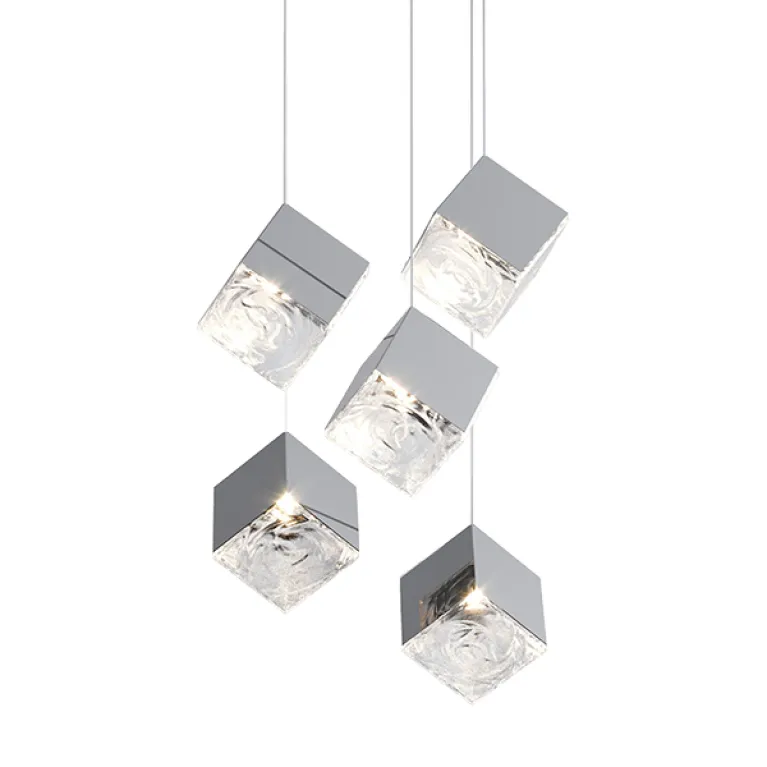 Подвесной светильник Delight Collection Pyrite 10301P/5 silver в Нижнем Новгороде