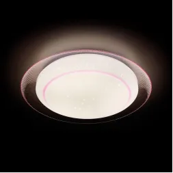 Потолочный светодиодный светильник Ambrella light Orbital Air F46 PI 48W D450