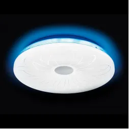 Потолочный светодиодный светильник Ambrella light Orbital Design F77 BL 72W D420