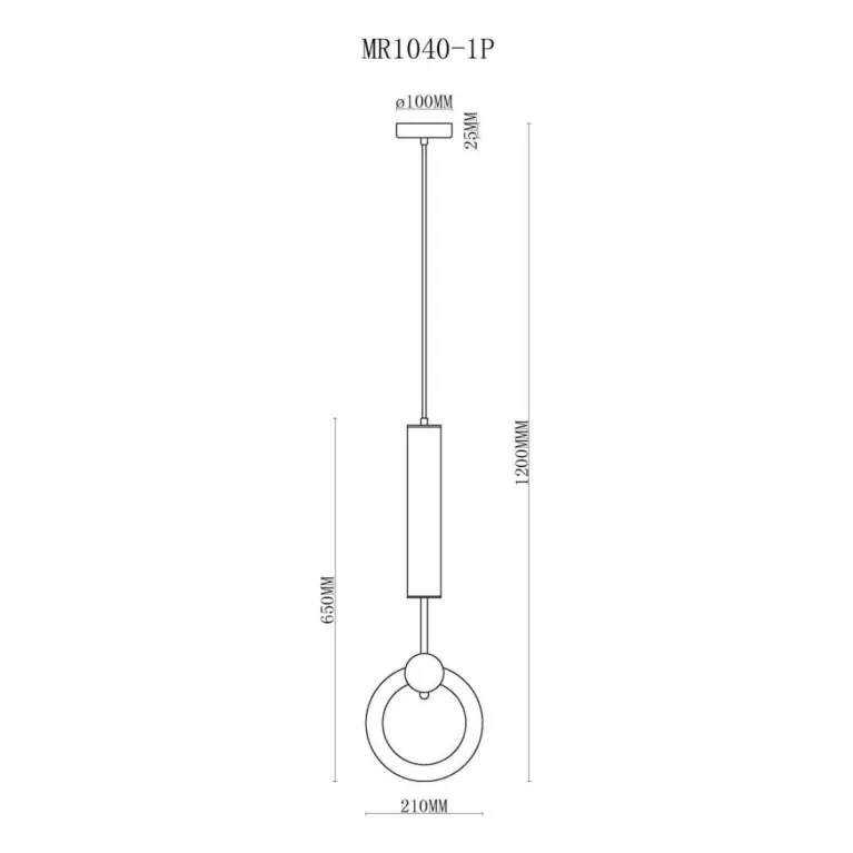Подвесной светильник MyFar Covey MR1040-1P в Нижнем Новгороде