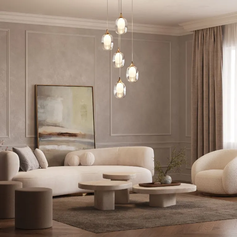 Каскадная люстра Maytoni Aura MOD016PL-05BS в Нижнем Новгороде