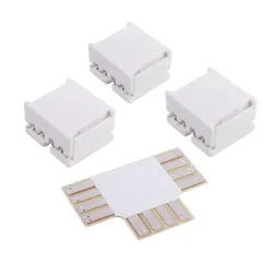Соединитель Deko-Light Board connector set T f?r 8mm Stripes, 4pole, 1x Board connector T, 3x Board 