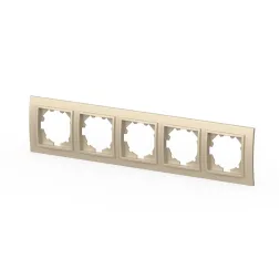 Рамка пятиместная ELBI Zena 500-012500-250