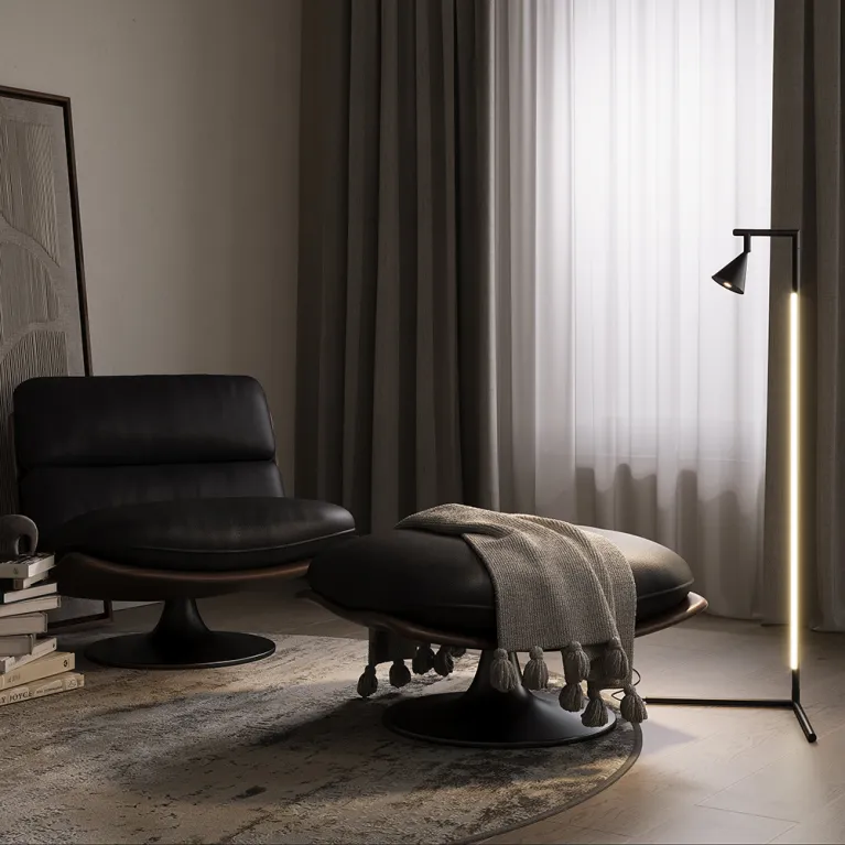 Торшер Maytoni Stripe MOD489FL-L20B3K в Нижнем Новгороде