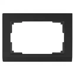 Рамка Stark для двойной розетки черный WL04-Frame-01-DBL-black 4690389117213
