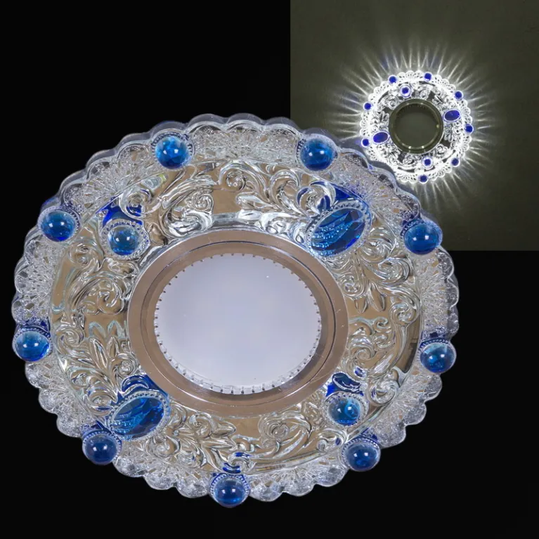 Встраиваемый светильник Reluce 14339-9.0-001LD MR16+LED3W WT+BL в Нижнем Новгороде