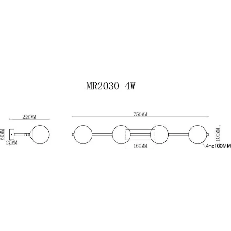 Бра MyFar Valency MR2030-4W в Нижнем Новгороде