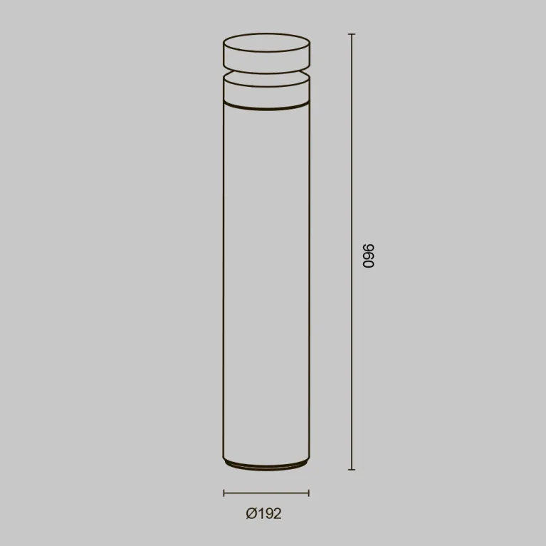 Ландшафтный светильник Maytoni Betone O469FL-L20CM3K1 в Нижнем Новгороде
