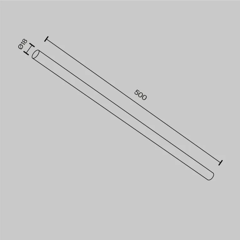 Соединитель для штанговой системы Maytoni Axity CA001-L500-BS в Нижнем Новгороде