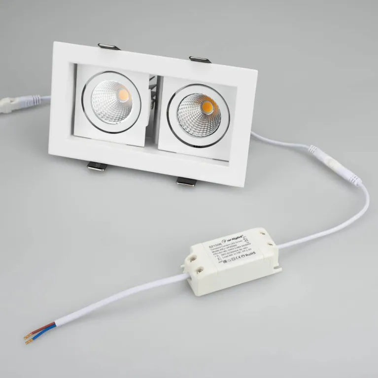 Встраиваемый светильник Arlight CL-KARDAN-S180x102-2x9W Warm 024127 в Нижнем Новгороде