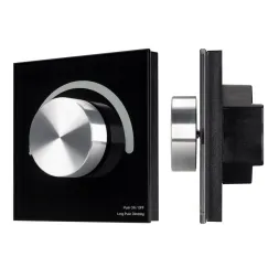 Панель Arlight Smart-P1-Dim-G-IN Black (3V, Rotary, 2.4G) 033753
