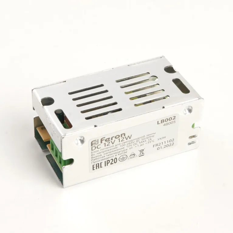 Трансформатор для светодиодной ленты Feron LB002 12Вт 12В IP20 48005 в Нижнем Новгороде