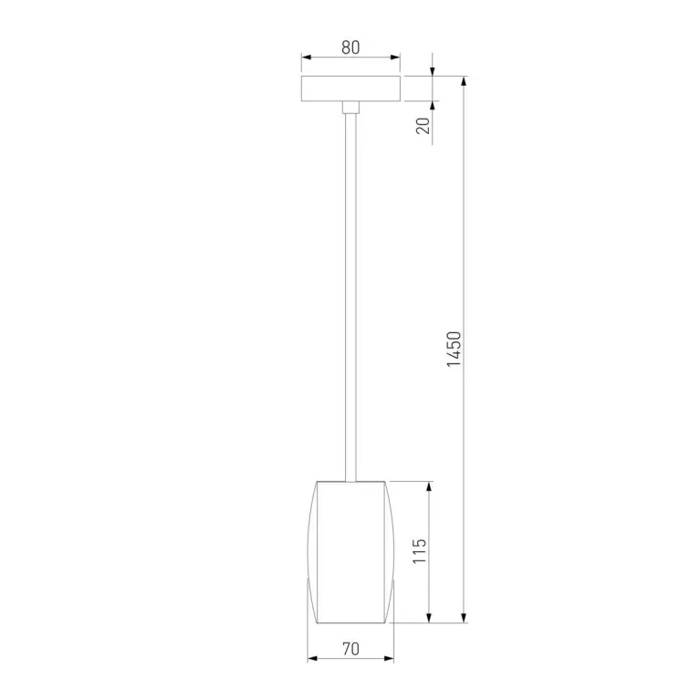 Подвесной светодиодный светильник Eurosvet Bonaldo 50246/1 Led хром в Нижнем Новгороде