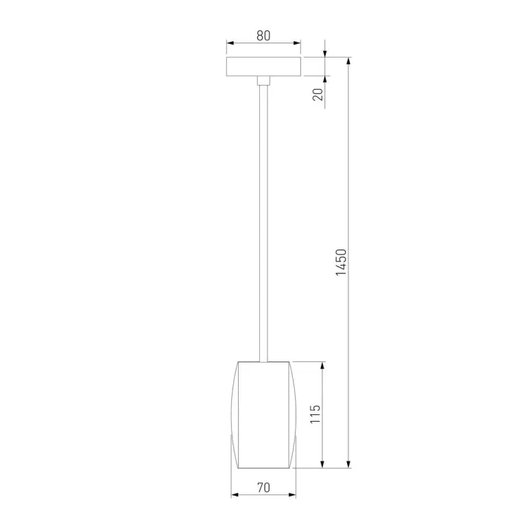Подвесной светодиодный светильник Eurosvet Bonaldo 50246/1 Led хром в Нижнем Новгороде