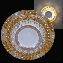 Встраиваемый светильник Reluce 22092-9.0-001PL MR16+LED3W CL+GD