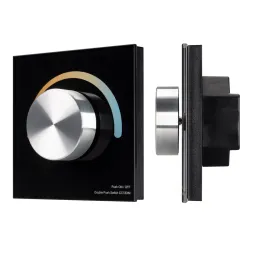 Панель Arlight Smart-P2-Mix-G-IN Black (3V, Rotary, 2.4G) 033755
