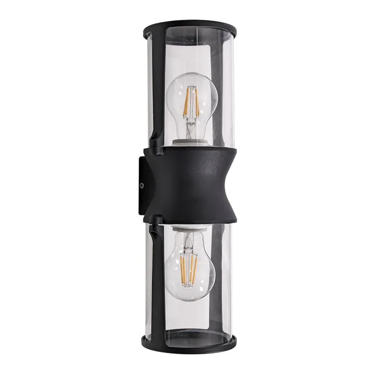 Уличный настенный светильник Arte Lamp Minchir A8306AL-2BK в Нижнем Новгороде