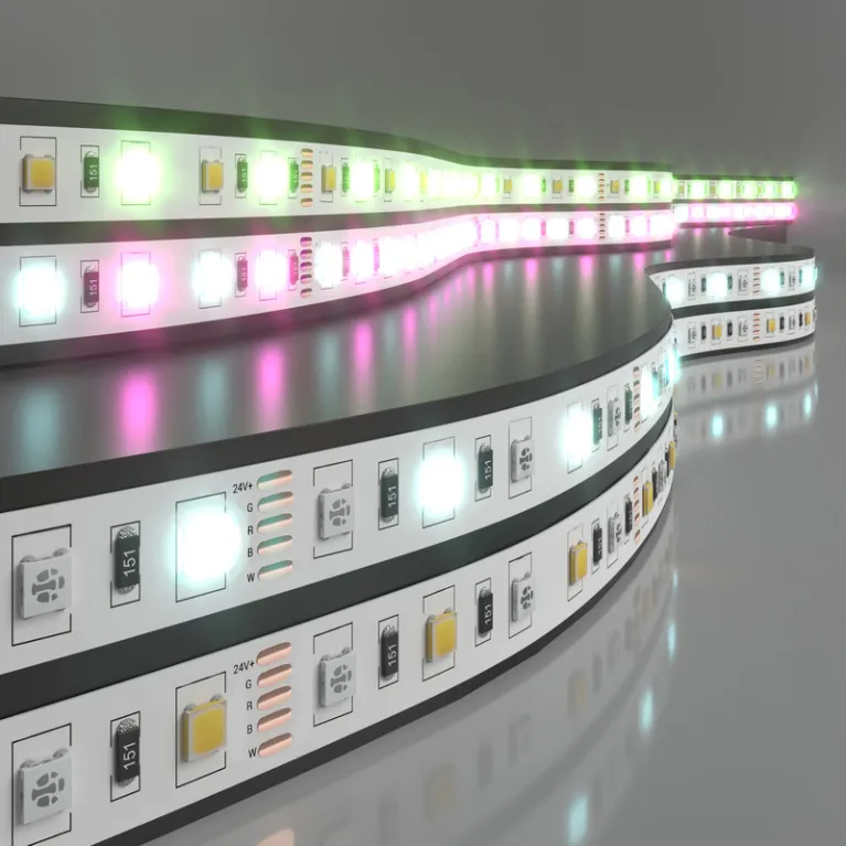 Светодиодная лента Elektrostandard 24V 14,4W 60Led 5050+5050 IP20 MIX RGB/холодный белый, 5м 4690389 в Нижнем Новгороде
