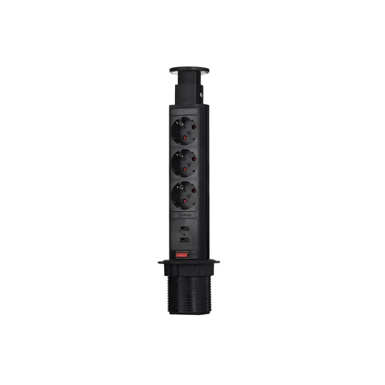 Блок розеток 105S (3 секции и 2 USB) Mebax 00-00000825 в Нижнем Новгороде