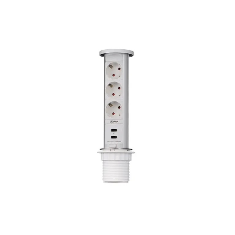 Блок розеток 105W (3 секции и 2 USB) Mebax 00-00001162 в Нижнем Новгороде