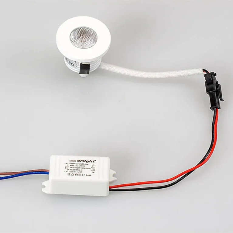 Мебельный светодиодный светильник Arlight LTM-R35WH 1W Warm White 30deg 020753 в Нижнем Новгороде