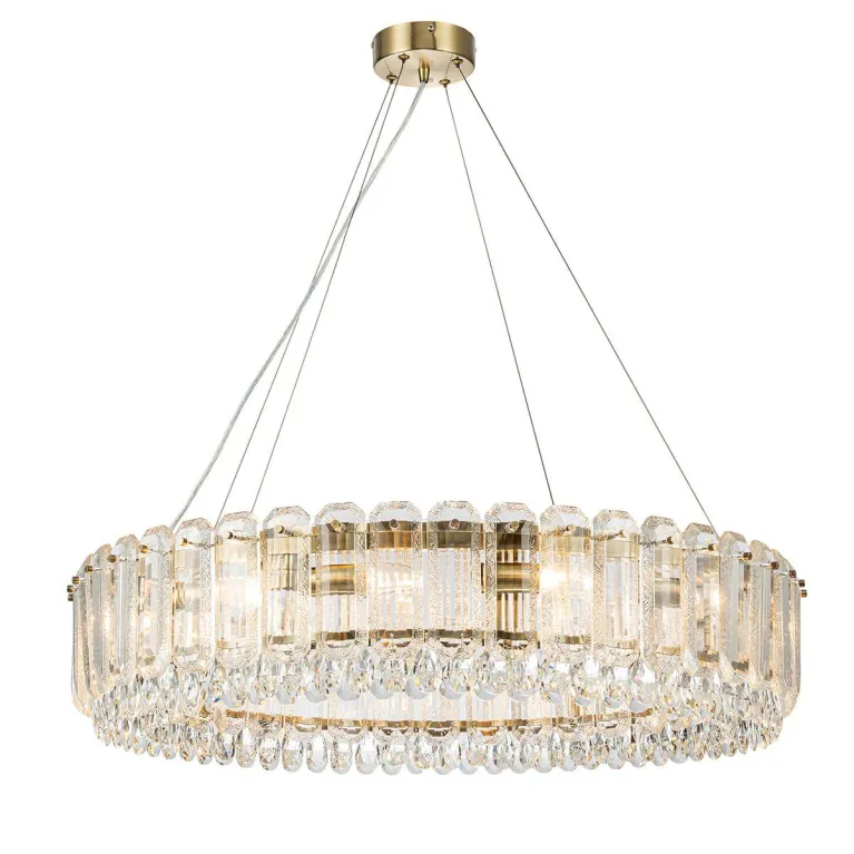 Подвесная люстра Indigo Brilliante 12039/12P Brass V000426 в Нижнем Новгороде