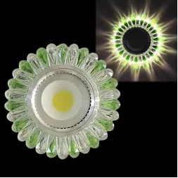 Встраиваемый светильник Reluce 42230-9.0-001PL MR16+LED3W CL/LGN