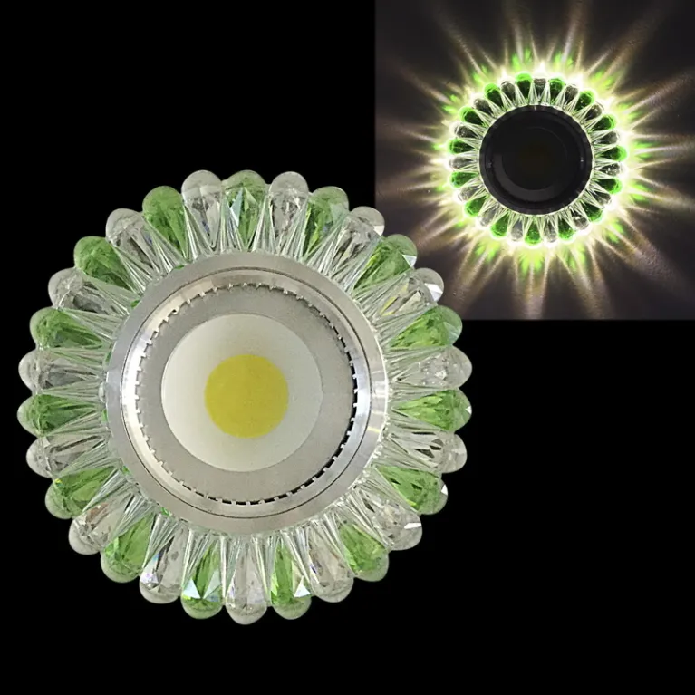 Встраиваемый светильник Reluce 42230-9.0-001PL MR16+LED3W CL/LGN в Нижнем Новгороде