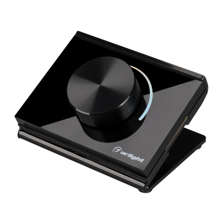 Панель Arlight Smart-P100-Mix-SUF Black (3V, Rotary, 2.4G) 034772 в Нижнем Новгороде
