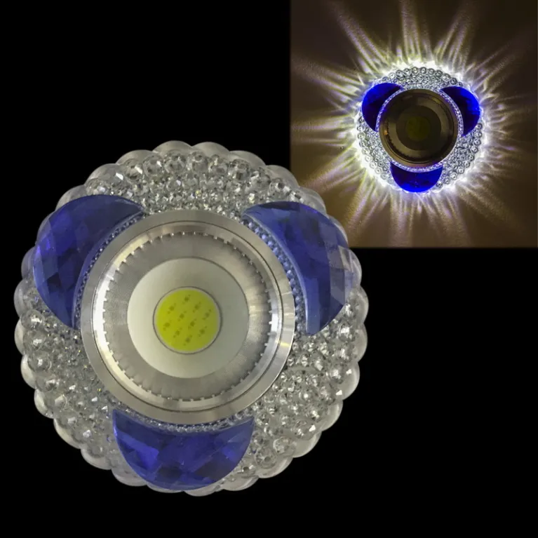 Встраиваемый светильник Reluce 42240-9.0-001PL MR16+LED3W CL/BL в Нижнем Новгороде