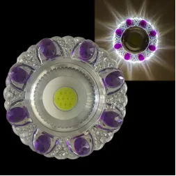 Встраиваемый светильник Reluce 42246-9.0-001PL MR16+LED3W CL/PP