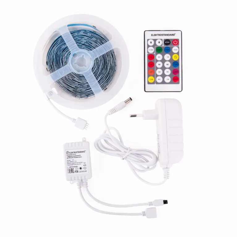 Набор светодиодной ленты Elektrostandard 12V 7,2W 30Led 50505 IP20 бегущая волна, 5м 4690389150333 a в Нижнем Новгороде