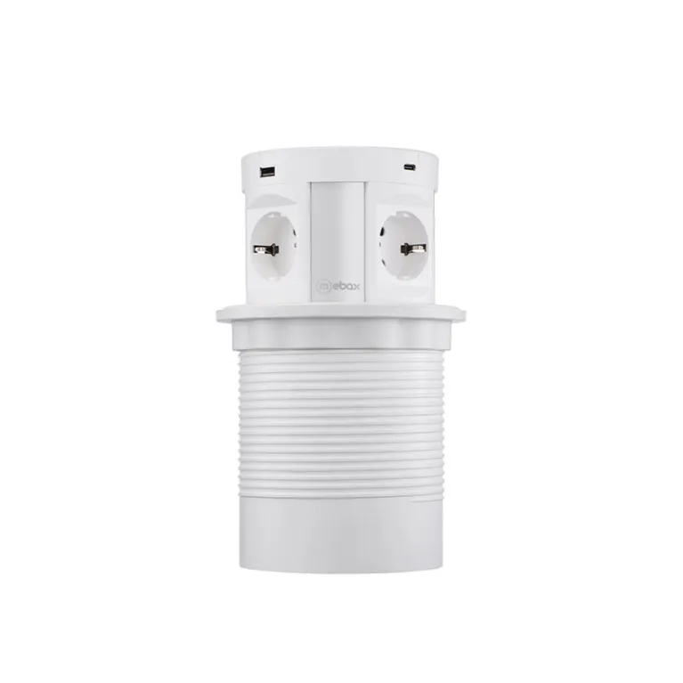 Блок розеток 107J (4 секции, 2 USB А + 2 USB С) Mebax 00-00001171 в Нижнем Новгороде