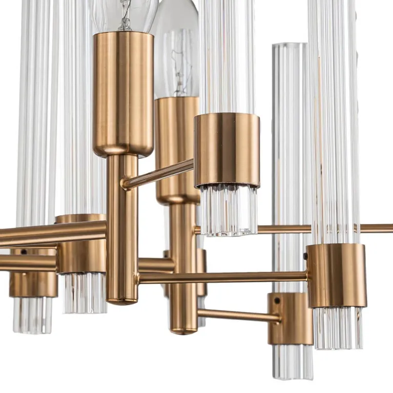 Подвесная люстра Indigo Favara 11040/7P Brass V000461 в Нижнем Новгороде