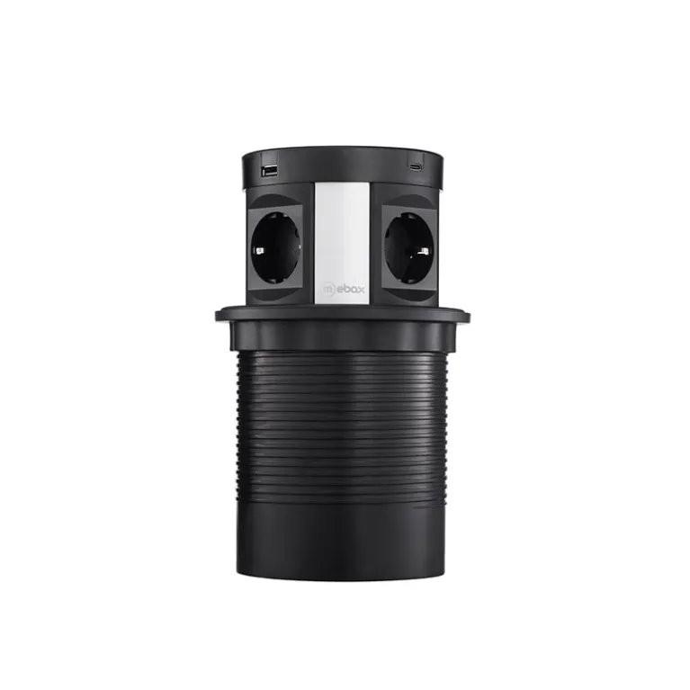 Блок розеток 107J (4 секции, 2 USB А + 2 USB С) Mebax 00-00001464 в Нижнем Новгороде