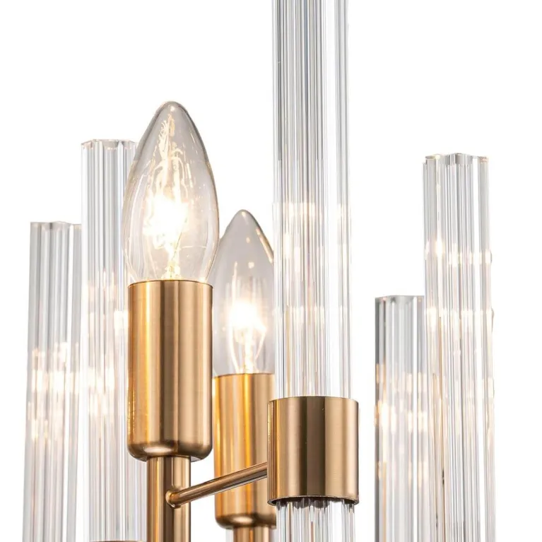 Подвесная люстра Indigo Favara 11040/7P Brass V000461 в Нижнем Новгороде