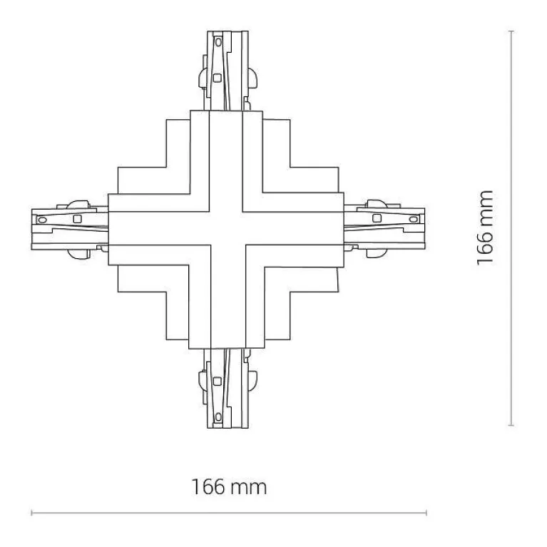 Коннектор X-образный Nowodvorski Ctls Power 8678 в Нижнем Новгороде