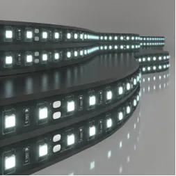 Светодиодная лента Elektrostandard 24V 14,4W 60Led 5050 IP20 холодный белый, Black, 5м 4690389172205