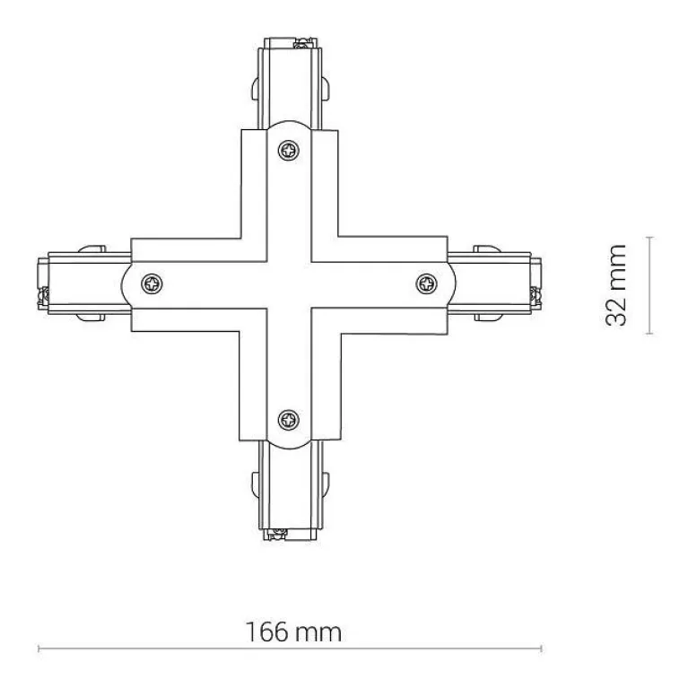 Коннектор X-образный Nowodvorski Ctls Power 8701 в Нижнем Новгороде