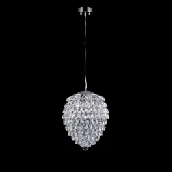 Подвесной светильник Crystal Lux Charme SP4 Chrome/Transparent