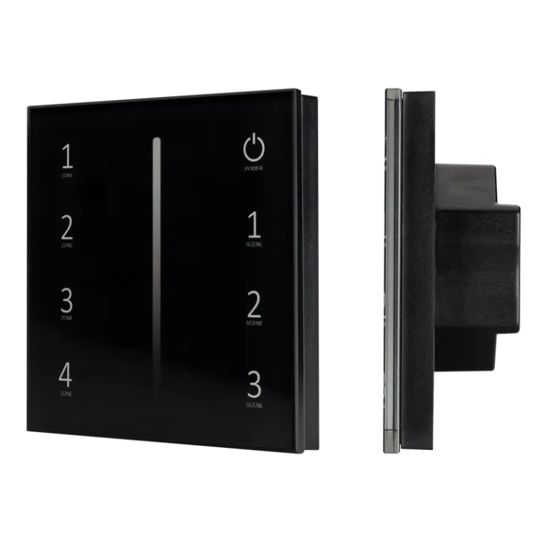 Панель Arlight Sens Smart-P17-Dim Black (230V, 4 зоны, 2.4G) 028129 в Нижнем Новгороде