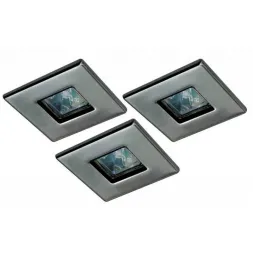 Встраиваемый светильник (в комплекте 3 шт.) Paulmann Quality Quadro 99543