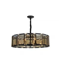 Подвесная люстра Lumien Hall Талия 3002/8P-BK-CGN