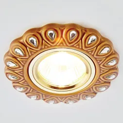 Встраиваемый светодиодный светильник Ambrella light Desing 5W D5540 SB/CL