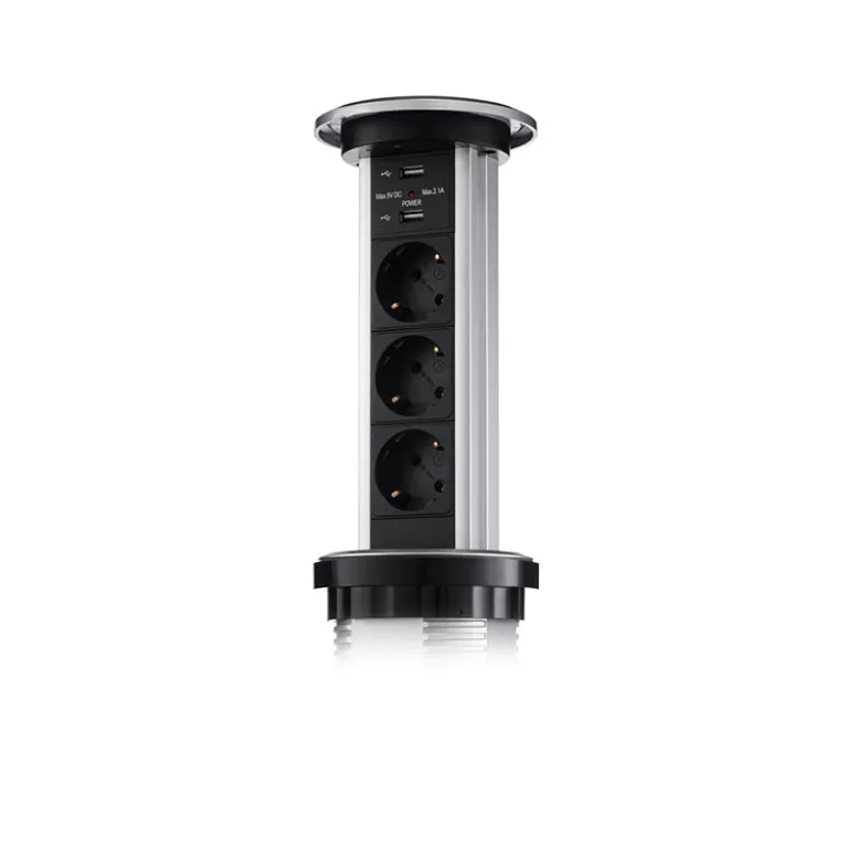 Блок розеток LK (3 секции и 2 USB) Mebax 00-00001183 в Нижнем Новгороде