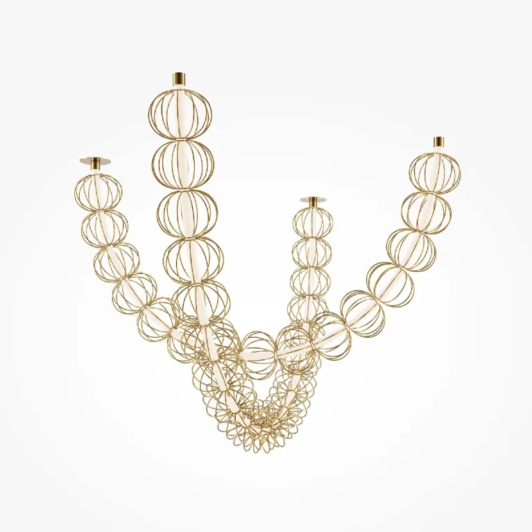 Подвесная люстра Maytoni Golden Cage MOD216PL-L42G3K в Нижнем Новгороде